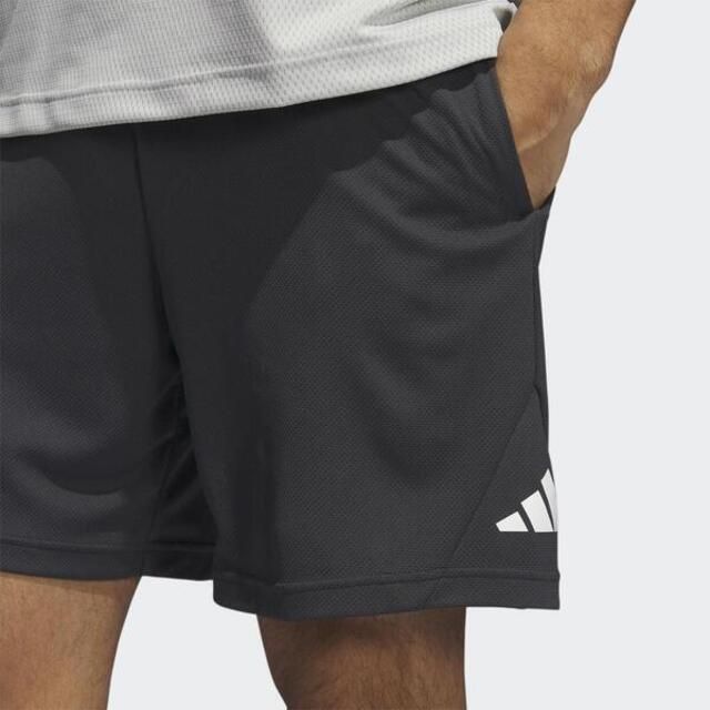 ADIDAS 愛迪達  Bos Short IL2257 男 短褲 球褲 運動 籃球 訓練 中腰 吸濕排汗 輕量  深灰