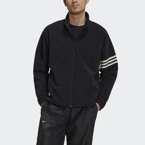 adidas Originals Adidas New C Tracktop HM1868 男 外套 運動 休閒 經典 國際版 立領 舒適 黑