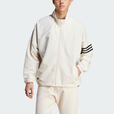 adidas Originals Adidas New C Tracktop IM2096 男 立領 外套 亞洲版 運動 休閒 寬鬆 舒適 米白