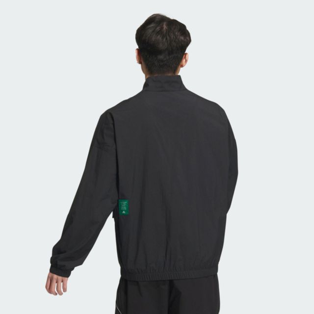 ADIDAS 愛迪達  ST FL MH WV JKT IT3954 男 立領 外套 運動 訓練 休閒 寬鬆 輕薄 黑