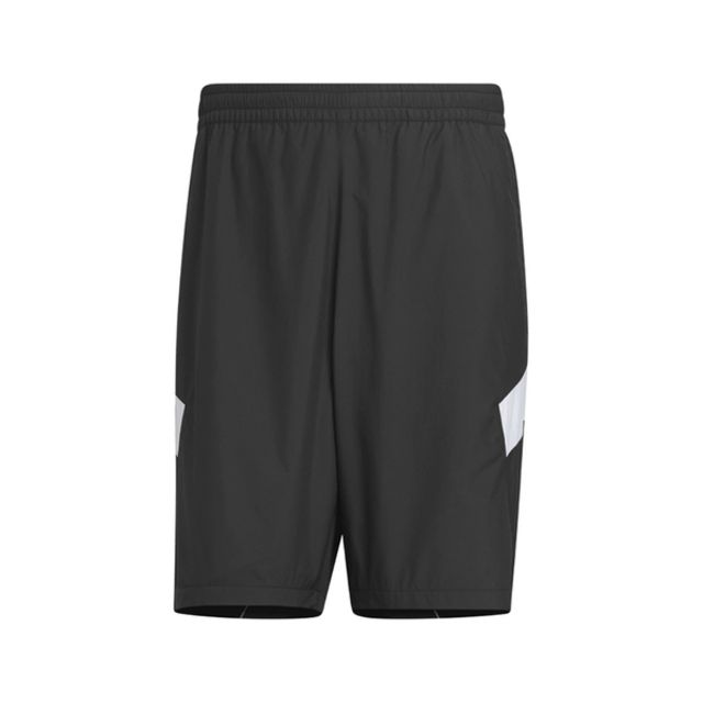 ADIDAS 愛迪達  3ST Shorts [IX2728] 男 短褲 運動 訓練 休閒 舒適 輕便 反光  黑