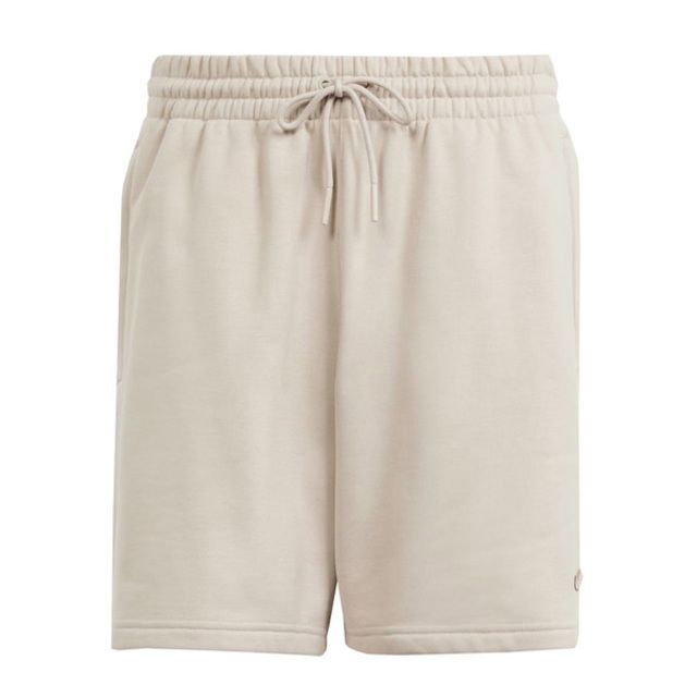 adidas Originals Adidas P ESS Short FT [IR7880] 男 短褲 棉褲 運動 休閒 三葉草 棉質 簡約 舒適 米色