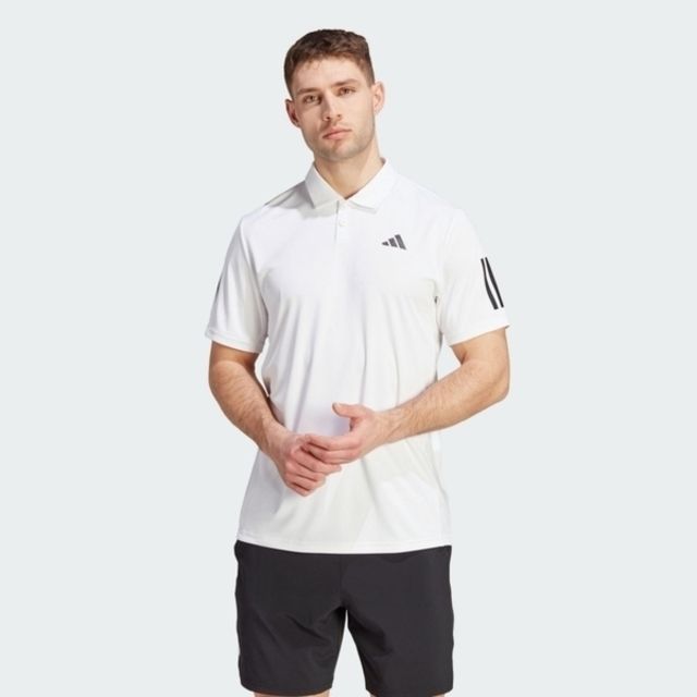 ADIDAS 愛迪達  Club Smu3s Polo [IS2295] 男 短袖 POLO衫 運動 訓練 網球 吸濕排汗 白