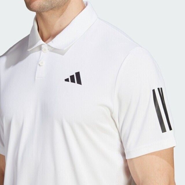 ADIDAS 愛迪達  Club Smu3s Polo [IS2295] 男 短袖 POLO衫 運動 訓練 網球 吸濕排汗 白