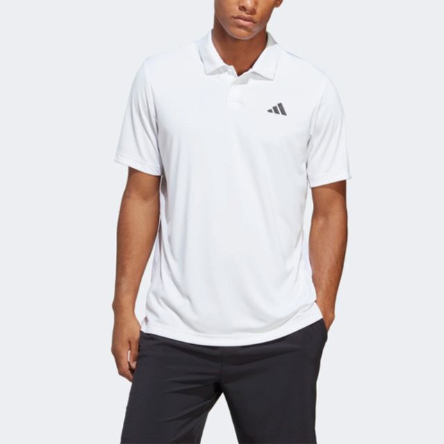 ADIDAS 愛迪達  Club Polo HS3277 男 短袖上衣 POLO衫 運動 網球 休閒 吸濕 排汗 亞洲版 白