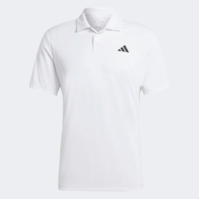 ADIDAS 愛迪達  Club Polo HS3277 男 短袖上衣 POLO衫 運動 網球 休閒 吸濕 排汗 亞洲版 白