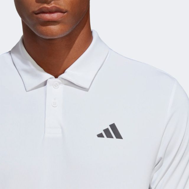 ADIDAS 愛迪達  Club Polo HS3277 男 短袖上衣 POLO衫 運動 網球 休閒 吸濕 排汗 亞洲版 白