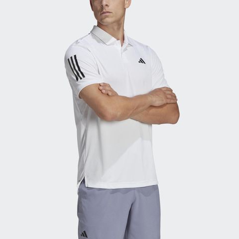 ADIDAS 愛迪達 Club 3str Polo HS3268 男 POLO衫 短袖 上衣 運動 網球 訓練 亞洲版 白