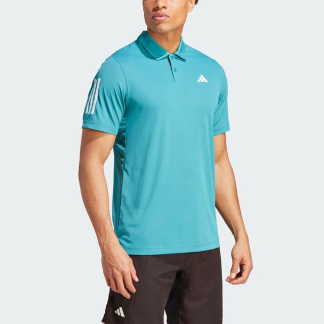 ADIDAS 愛迪達  Club 3str Polo IA9509 男 POLO衫 短袖 上衣 運動 網球 訓練 亞洲版 藍綠