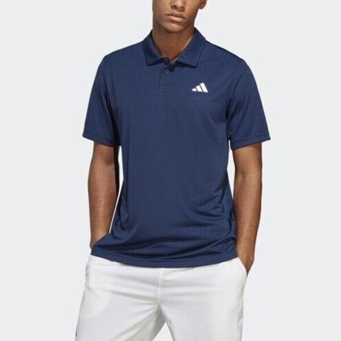 ADIDAS 愛迪達 Club Polo HS3279 男 短袖上衣 POLO衫 運動 網球 休閒 吸濕 排汗 亞洲版 深藍