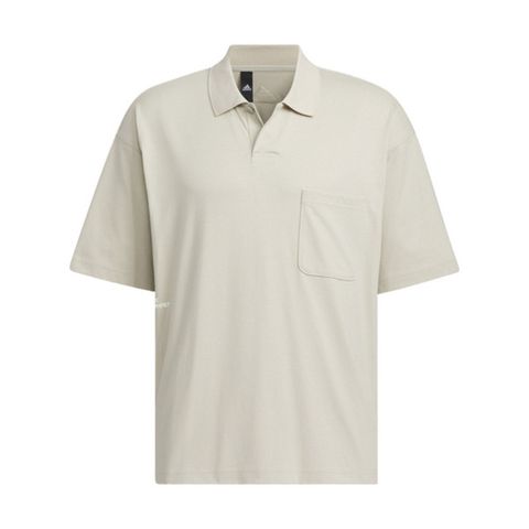 ADIDAS 愛迪達 ST FL Loos Polo IT3933 男 POLO衫 短袖 上衣 運動 休閒 寬鬆 垂肩 奶茶