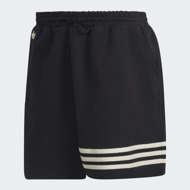 adidas Originals Adidas New C Shorts HN6594 男 短褲 運動 經典 休閒 國際版 寬鬆 舒適 棉質 黑