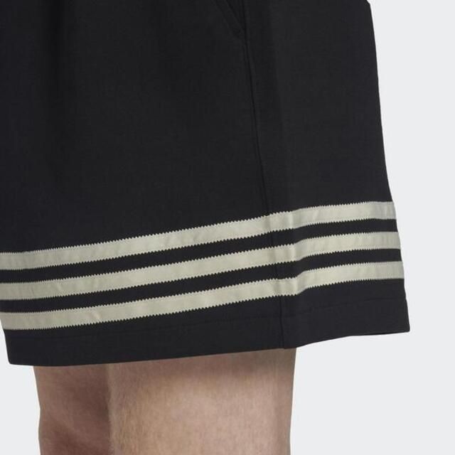 adidas Originals Adidas New C Shorts HN6594 男 短褲 運動 經典 休閒 國際版 寬鬆 舒適 棉質 黑