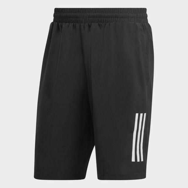 ADIDAS 愛迪達  Club 3str Short HS3253 男 短褲 運動 網球 訓練 中腰 吸濕 排汗 亞洲版 黑