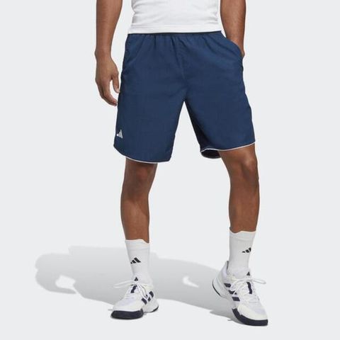 adidas 愛迪達 Club Short HT4432 男 運動短褲 網球 休閒 吸濕 排汗 口袋 舒適 亞洲版 深藍