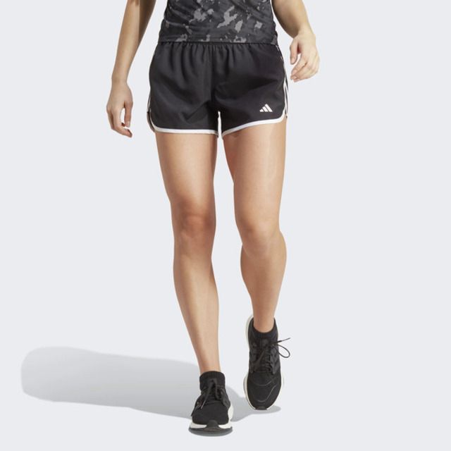 ADIDAS 愛迪達  M20 Short IC5184 女 短褲 4吋 運動 慢跑 健身 訓練 三角內襯 舒適  黑白