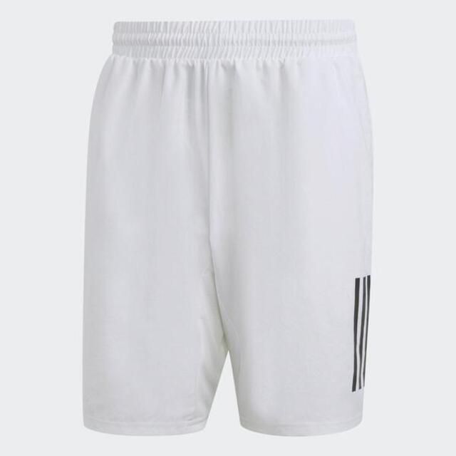 ADIDAS 愛迪達  Club 3str Short HS3251 男 短褲 運動 網球 訓練 中腰 吸濕 排汗 亞洲版 白