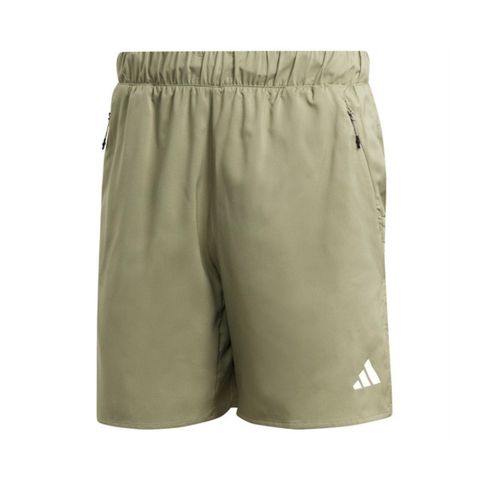 ADIDAS 愛迪達 TI 3S Short IJ8122 男 短褲 亞洲版 運動 健身 訓練 重訓 吸濕排汗 拉鍊口袋 綠