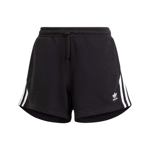 adidas Originals Adidas 3 S Short FT IU2517 女 短褲 運動 休閒 三葉草 復古 棉質 舒適 黑