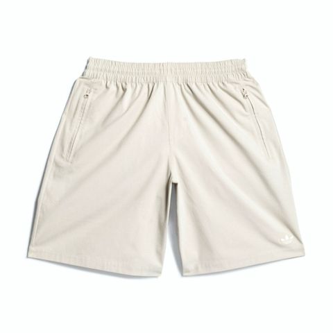 adidas Originals Adidas Skate Short IU0101 男女 短褲 運動 休閒 滑板 防撕布 拉鍊口袋 米灰