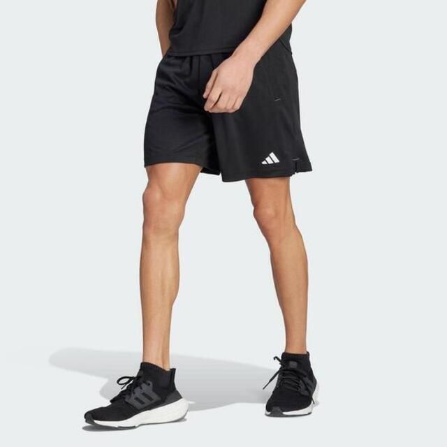 ADIDAS 愛迪達  TR-ES+ Short IJ9609 男 短褲 亞洲版 運動 訓練 健身 重訓 吸濕排汗 舒適 黑