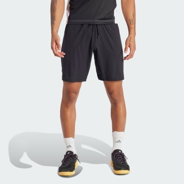 ADIDAS 愛迪達  ERGO Short IQ4736 男 短褲 運動 訓練 網球 透氣 舒適  黑