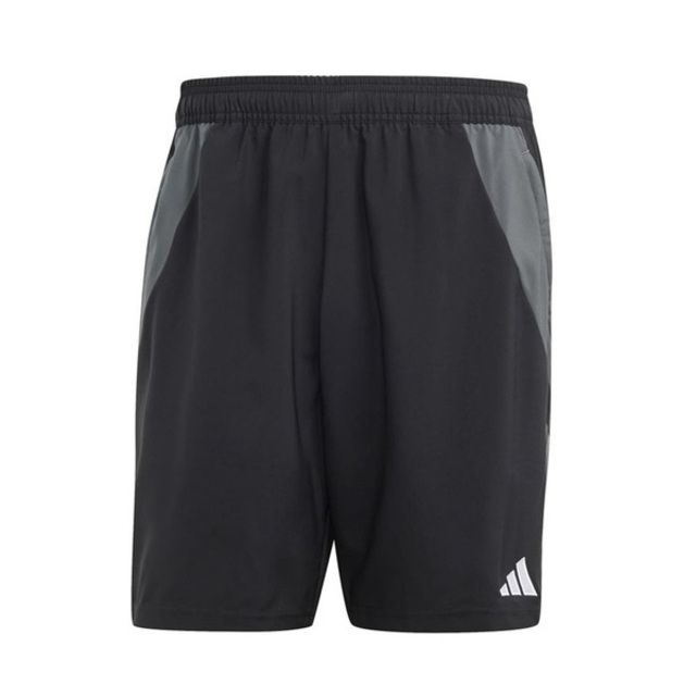 ADIDAS 愛迪達  Tiro24 C DT SHO IP5594 男 短褲 運動 訓練 足球 吸濕排汗 拉鍊口袋 黑灰