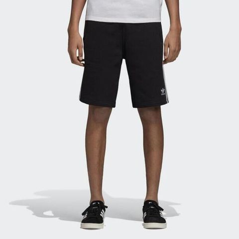 adidas Originals Adidas 3-stripe Short DH5798 男 短褲 運動 休閒 舒適 柔軟 棉質 愛迪達 黑