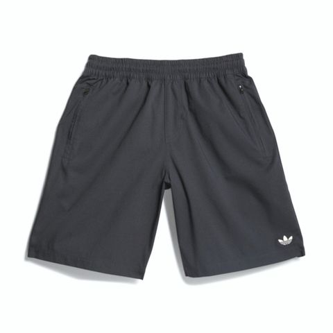 adidas Originals Adidas Skate Short IU0102 男女 短褲 運動 休閒 滑板 防撕布 拉鍊口袋 黑