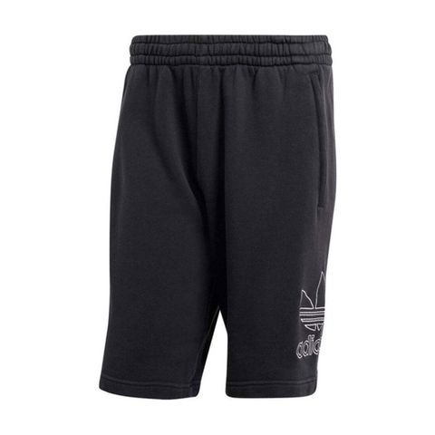 adidas Originals Adidas OUTL TREF Short [IU2370] 男 短褲 棉褲 運動 休閒 三葉草 寬鬆 舒適 黑