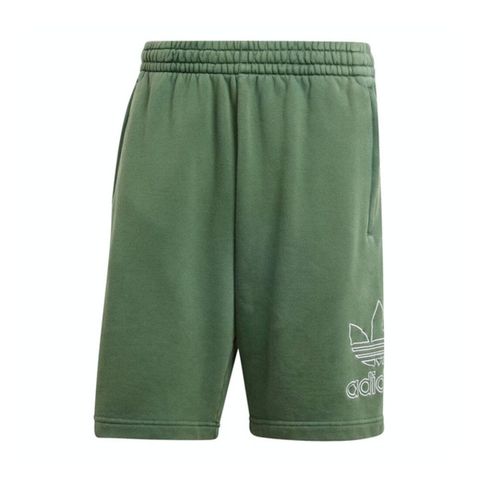 adidas Originals Adidas OUTL TREF Short [IR8004] 男 短褲 棉褲 運動 休閒 三葉草 寬鬆 舒適 綠