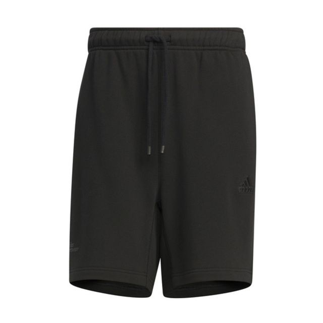 ADIDAS 愛迪達  ST FL KN Shorts [IT3930] 男 短褲 運動 休閒 簡約 百搭 居家 舒適 棉質 黑