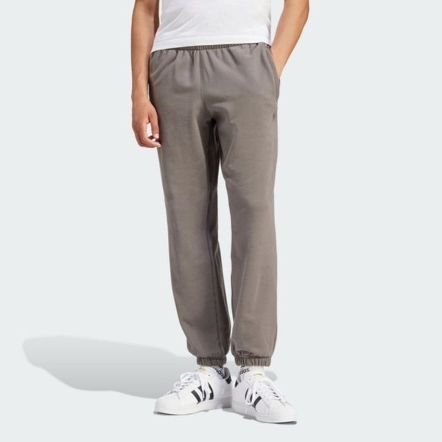 adidas Originals Adidas C Pants FT [IR7888] 男 長褲 棉褲 運動 休閒 日常 居家 重磅 舒適 基本款 灰棕