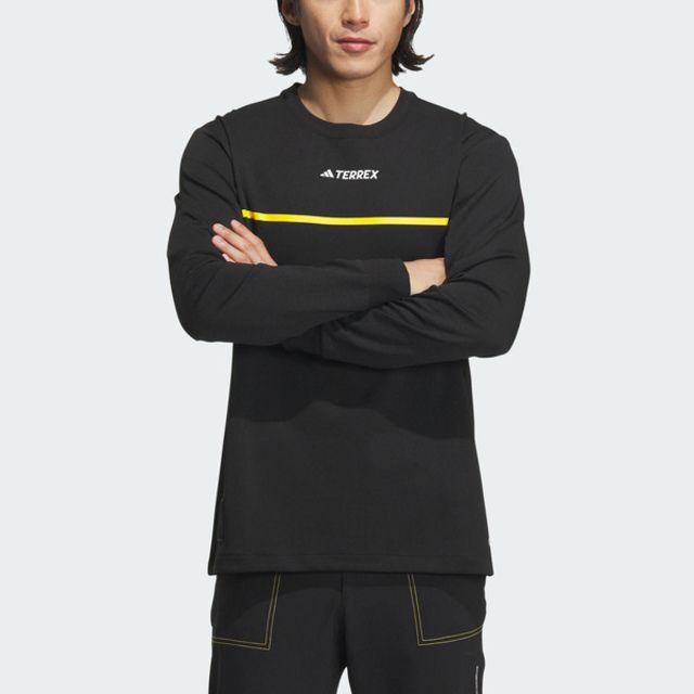 ADIDAS 愛迪達  NAT.GEO TEE LS IL8975 男 長袖上衣 亞洲版 運動 休閒 反光 國家地理 聯名 黑