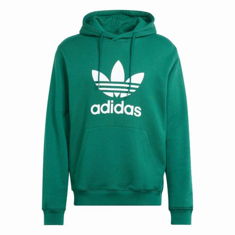 adidas Originals Adidas Trefoil Hoody IM9407 男 連帽上衣 帽T 運動 經典 三葉草 休閒 棉質 綠