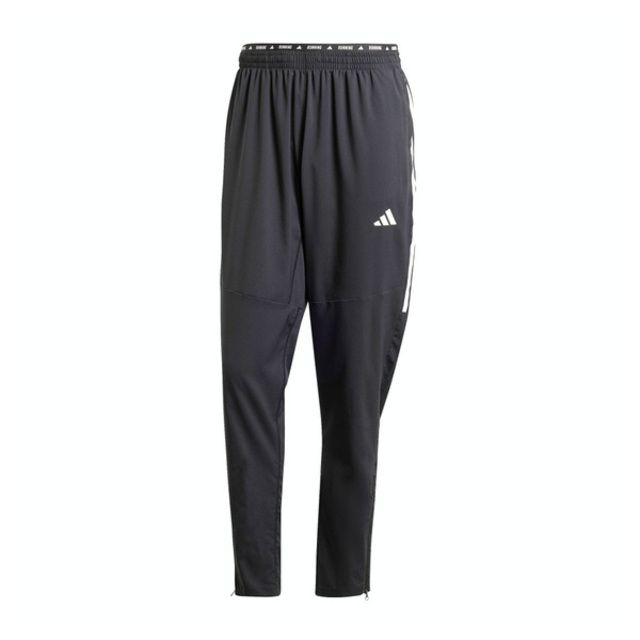 ADIDAS 愛迪達  OTR E 3S Pant IK4982 男 長褲 錐型褲 運動 訓練 慢跑 反光 吸濕排汗 中腰 黑