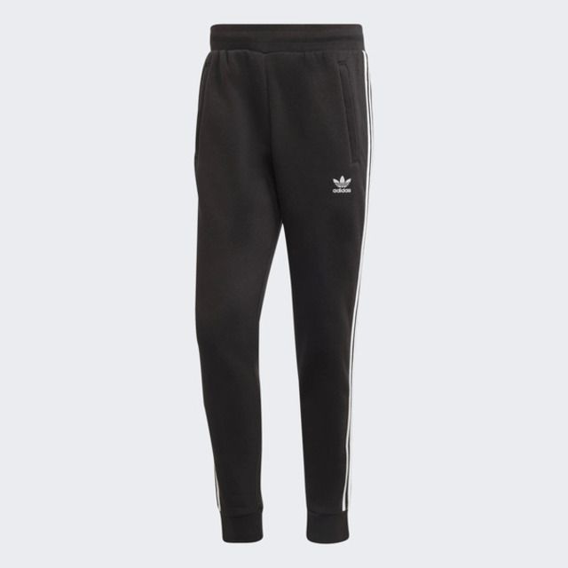 adidas Originals Adidas 3-stripes Pant IA4794 男 運動長褲 休閒 修身 舒適 拉鍊口袋 經典 穿搭 黑