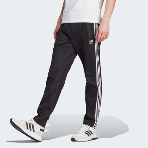 adidas Originals Adidas Beckenbauer TP II5764 男 長褲 運動 復古 經典 休閒 修身 穿搭 愛迪達 黑