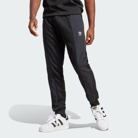 adidas Originals Adidas RE-PRO SST Pant II5778 男 長褲 國際版 經典 休閒 復古 合身 拉鍊口袋 黑