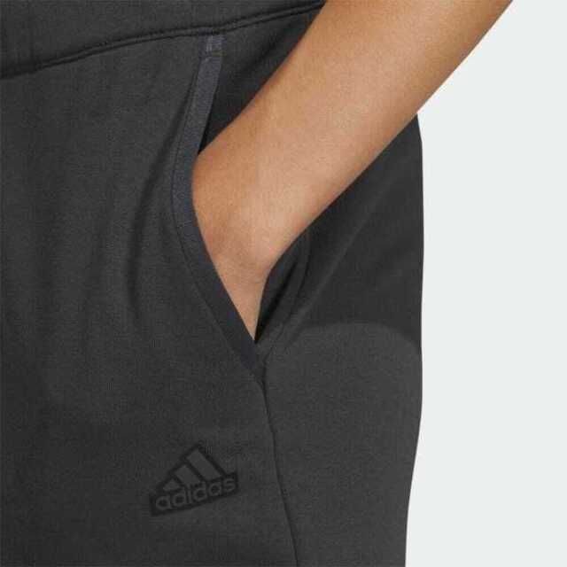 ADIDAS 愛迪達  Word Swt Pant IM8753 男 運動長褲 錐型褲 亞洲版 訓練 休閒 棉質 舒適 黑