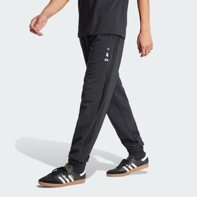 adidas Originals Adidas PANT SNAP IY2267 男 長褲 運動 休閒 米奇 聯名款 拉鍊口袋 棉質 舒適 穿搭 黑