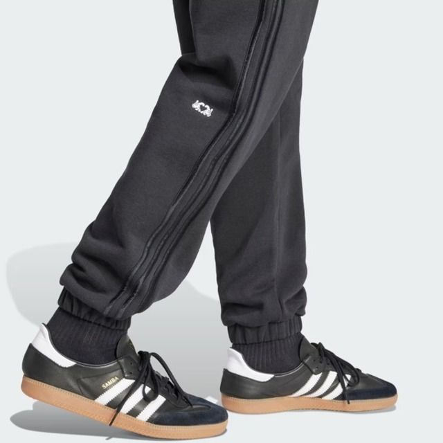 adidas Originals Adidas PANT SNAP IY2267 男 長褲 運動 休閒 米奇 聯名款 拉鍊口袋 棉質 舒適 穿搭 黑