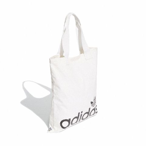 adidas 手提袋 Shopper bag 輕便 男女款 愛迪達 三葉草 購物袋 外出 基本款 白 黑 FT8539 FT8539