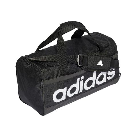 adidas 愛迪達 包包 Essentials Duffle Bag 男女款 黑 白 行李袋 手提 健身包 HT4742