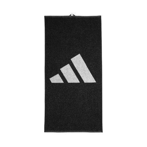 ADIDAS 愛迪達 毛巾 Small Towel 黑 白 純棉 掛環 運動毛巾 球類 健身 IU1290