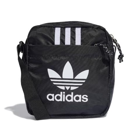 adidas 愛迪達 小包 Adicolor Archive Shoulder Bag 黑 白 可調背帶 隨行包 肩背包 IT7600