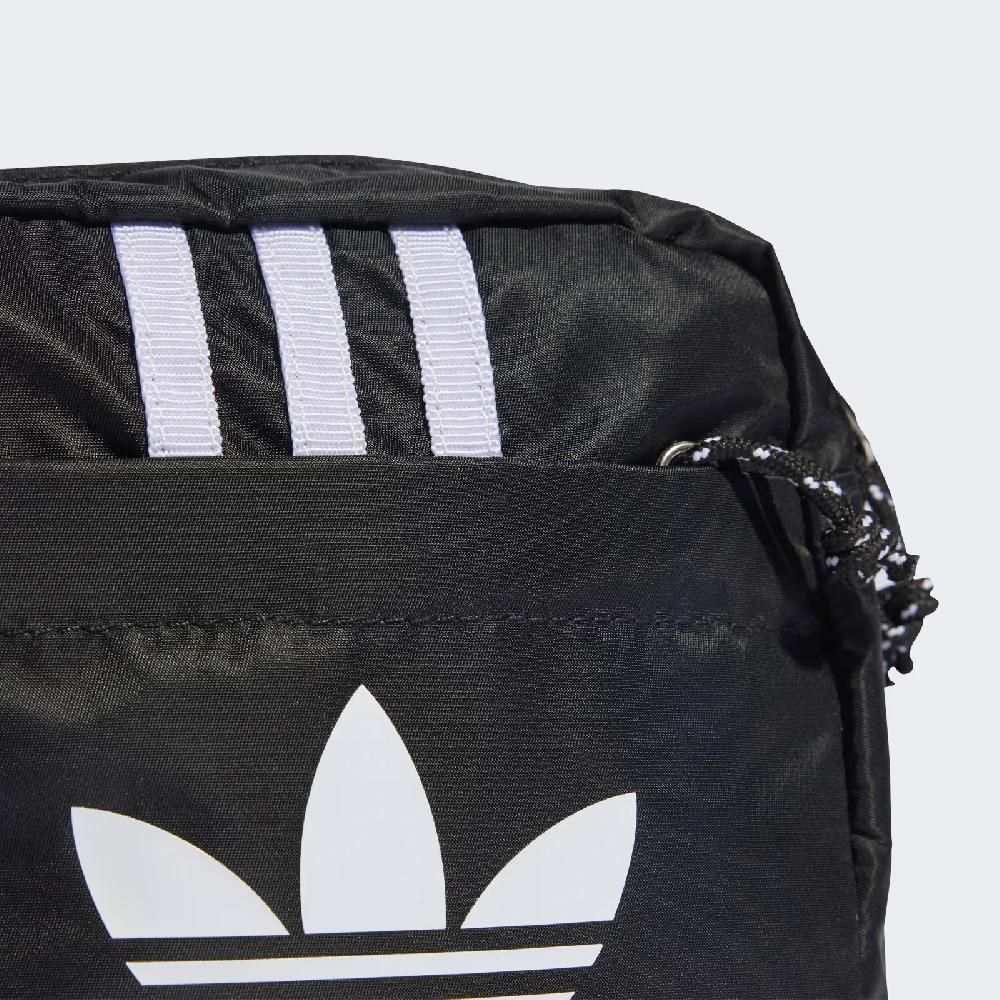 ADIDAS 愛迪達   小包 Adicolor Archive Shoulder Bag 黑 白 可調背帶 隨行包 肩背包 IT7600