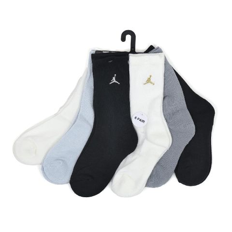 NIKE 耐吉 長襪 Jordan Cushioned 童襪 兒童款 厚底 毛巾布 小朋友 中筒襪 休閒襪 襪子 JD2443050GS-001