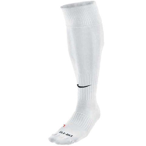 NIKE 耐吉 足球襪 Classic Football Dri-Fit Socks 白 小腿 長襪 吸濕 快乾 SX4120-101