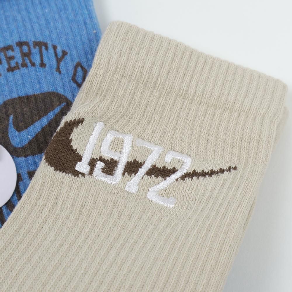 NIKE 耐吉 長襪 Everyday Cushioned Crew Socks 毛圈布 厚底 休閒襪 中筒襪 襪子 FQ0325-901